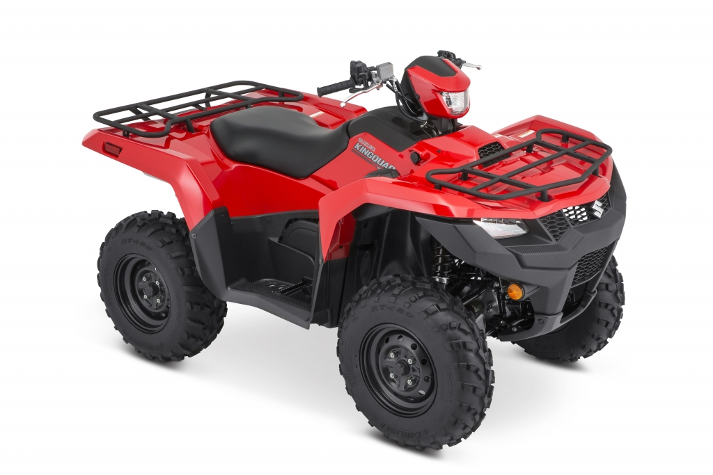 Suzuki KingQuad ATV Red