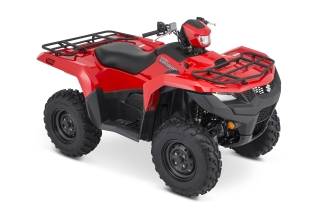 Suzuki KingQuad ATV Red
