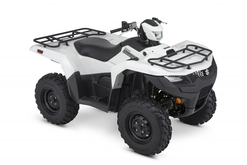 Suzuki KingQuad ATV White