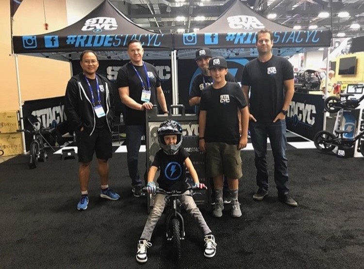 The Stacyc team at AIMExpo